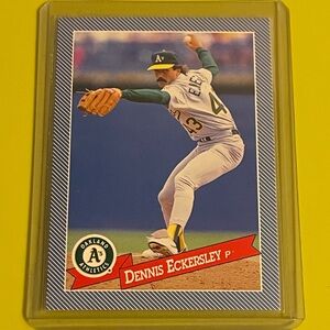 Dennis Eckersley #11 1993 Hostess Twinkies Baseball Trading Card